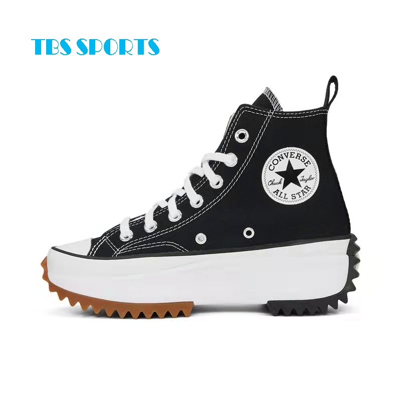 Converse Run Star Hike 1970s High Top Canvas Shoes สำหรับผู้ชายและ