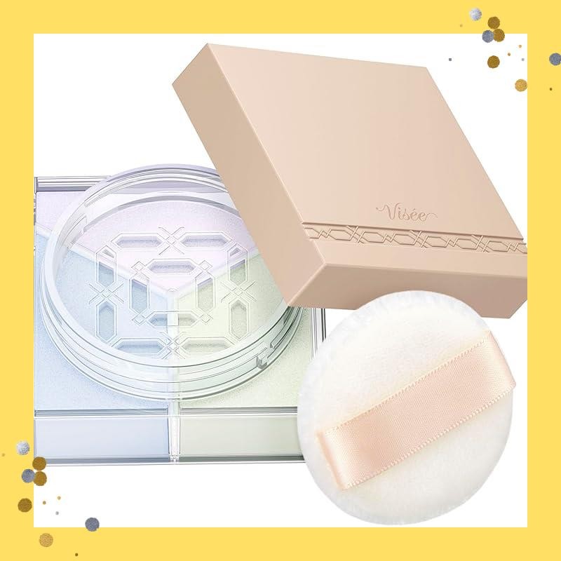 Visee Visee Trinitas Glow Powder 01 Clear Veil Face Powder Transparency ...