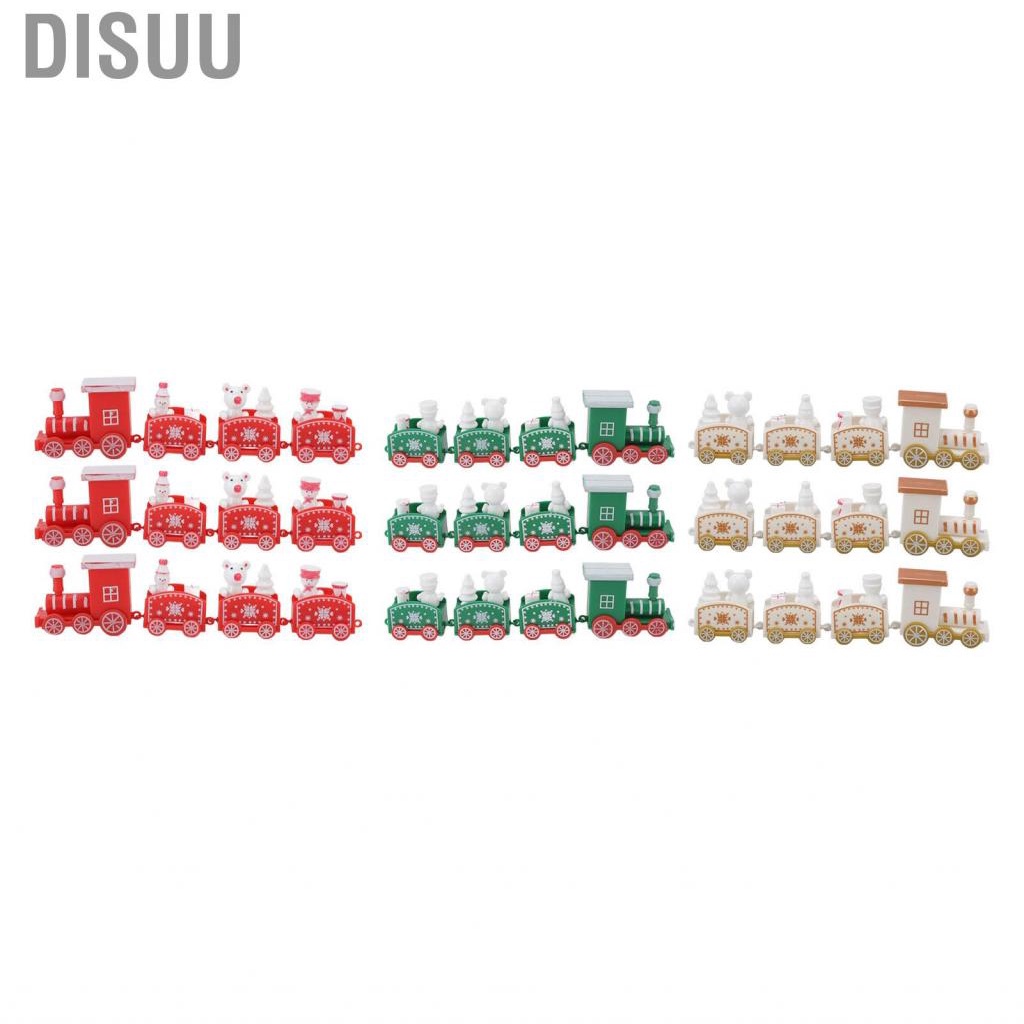 disuu-mini-train-decor-set-durable-small-christmas-decorations-for-parties