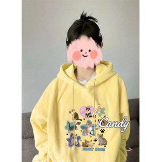 Candy Kids   เสื้อผ้าผู้ญิง แขนยาว แขนเสื้อยาว คลุมหญิง สไตล์เกาหลี แฟชั่น  พิเศษ Beautiful Trendy Korean Style  Trendy High quality Stylish ทันสมัย WWY239062E 39Z230926