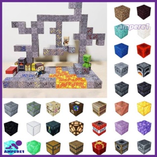 MC Minecraft DIY สินค้าการพัฒนาสติปัญญาแม่เหล็กของเล่นของฉันประกอบแม่เหล็ก Cube Building Blocks ผู้ปกครอง-AME1
