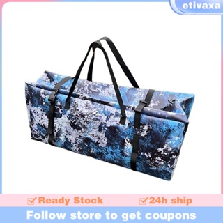 [Etivaxa] กระเป๋าสะพายไหล่ กระเป๋าเก็บเต็นท์ แบบพับได้ ทนทาน สําหรับตั้งแคมป์