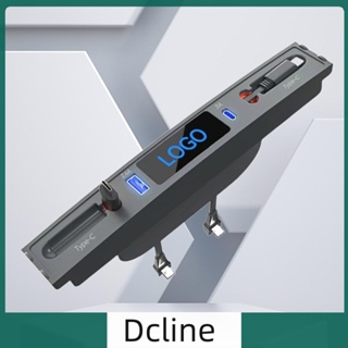 [Dcline.th] แท่นขยาย 27W PD ปลั๊ก USB คู่ สําหรับ Tesla Model 3 Y