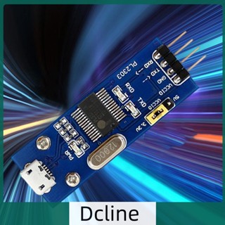 [Dcline.th] โมดูลอะแดปเตอร์ PL2303 USB เป็น UART Micro-B USB เป็น Serial 3.3V-5V USB เป็นบอร์ด TTL