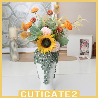 [Cuticate2] แจกันดอกไม้เซรามิค ของขวัญวันเกิด สําหรับตกแต่งบ้าน งานแต่งงาน เตาผิง