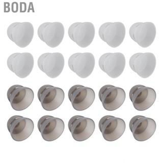 Boda 10PCS  Domes 12mm/0.5in Double Layer Soft Silicone Washable