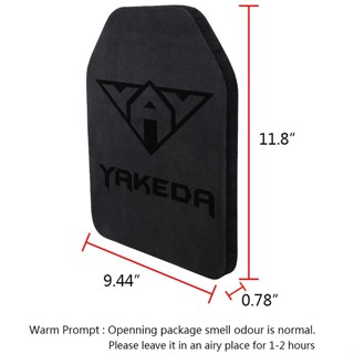 Yakeda แผ่นโฟม EVA น้ําหนักเบา ลายโลโก้ Airsoft ขนาด 10x12 นิ้ว สําหรับเสื้อกั๊ก