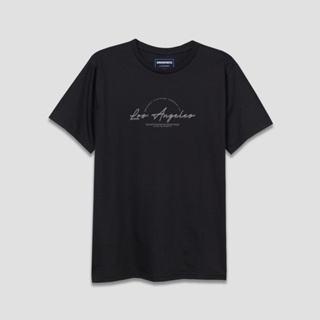 เสื้อเลือกตั้ง Grandness เสื้อยืด Luxury ลาย Los Angeles รุ่น LX541 ( สีดำ )