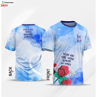 เสื้อ Love To Run 2022 (รักกันรันนะ) Pink and Blue