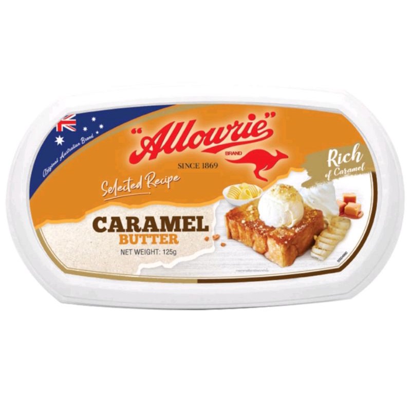 Allowrie Spreadable Caramel Butter ขนาด 125 กรัม | Shopee Thailand