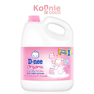 D-nee Baby Fabric Softener [Pink]  2800ml ดีนี่ ผลิตภัณฑ์ปรับผ้านุ่มเด็กกลิ่น Happy Baby หอมนุ่มละมุน.