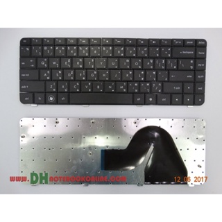 แป้นพิมพ์ คีย์บอร์ดโน๊ตบุ๊ค HP COMPAQ G42, CQ42 Laptop Keyboard Series TH-ENG