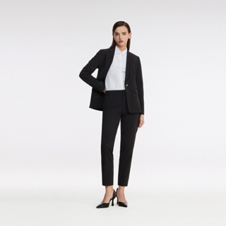 G2000 กางเกงสูทผู้หญิง กางเกงทรงสอบ (CIGARETTE SHAPE) รุ่น 3125104699 BLACK กางเกงสูท เสื้อผ้า เสื้อผ้าผู้หญิง
