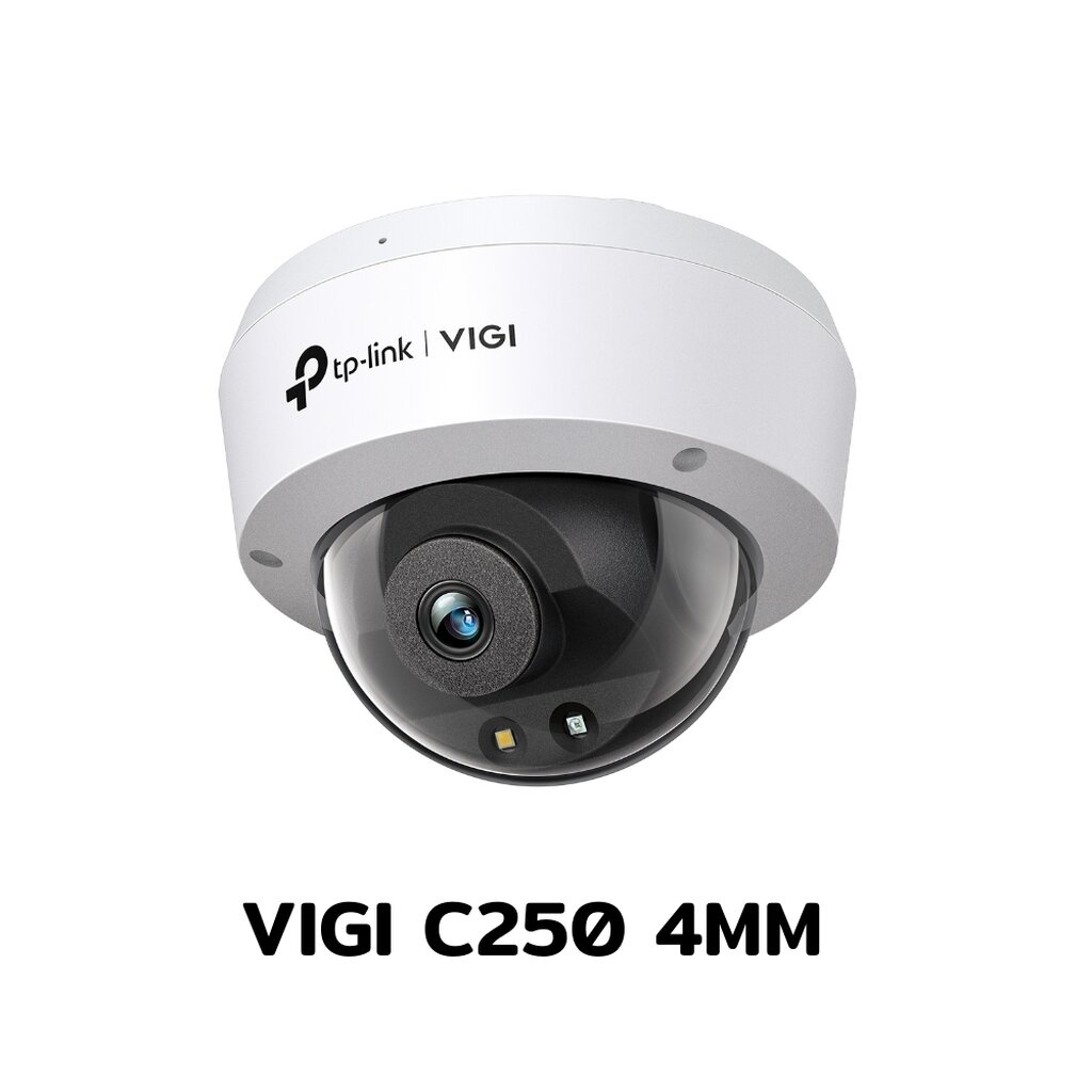 TP-LINK VIGI C250 4MM 5MP Full-Color Dome Network Camera กล้องวงจรปิด ...