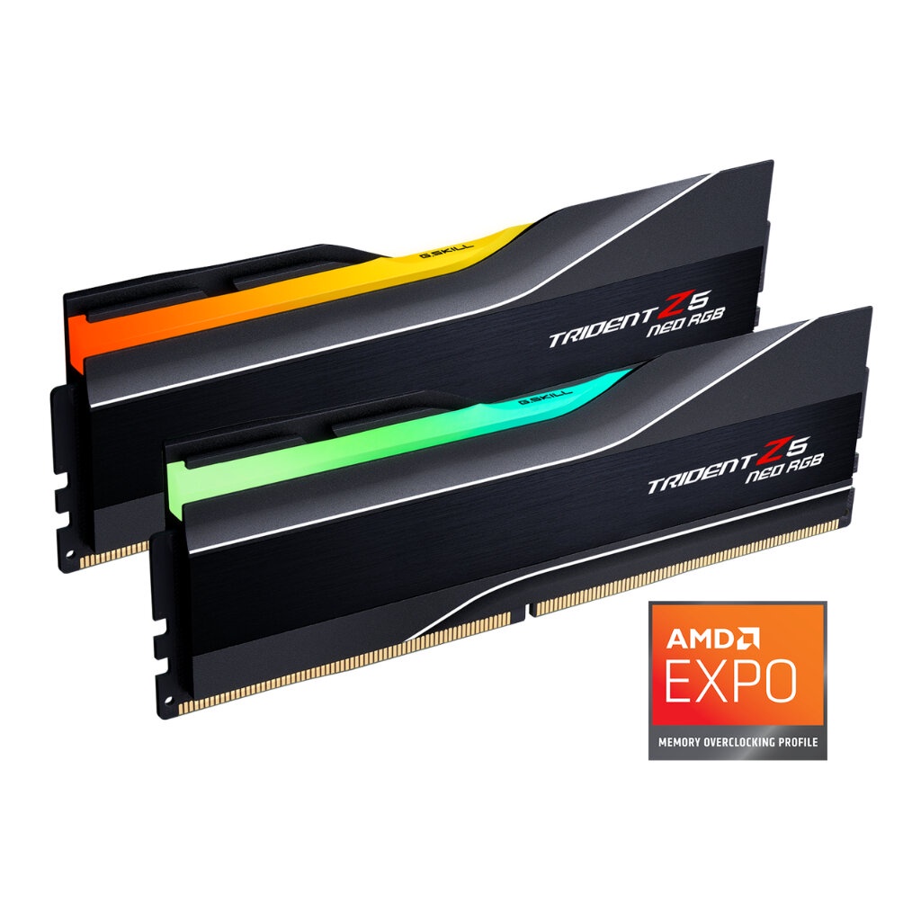 DDR5 G.SKILL Trident Z5 NEO RGB 96GB 5600Mhz (48GBx2) *AMD EXPO