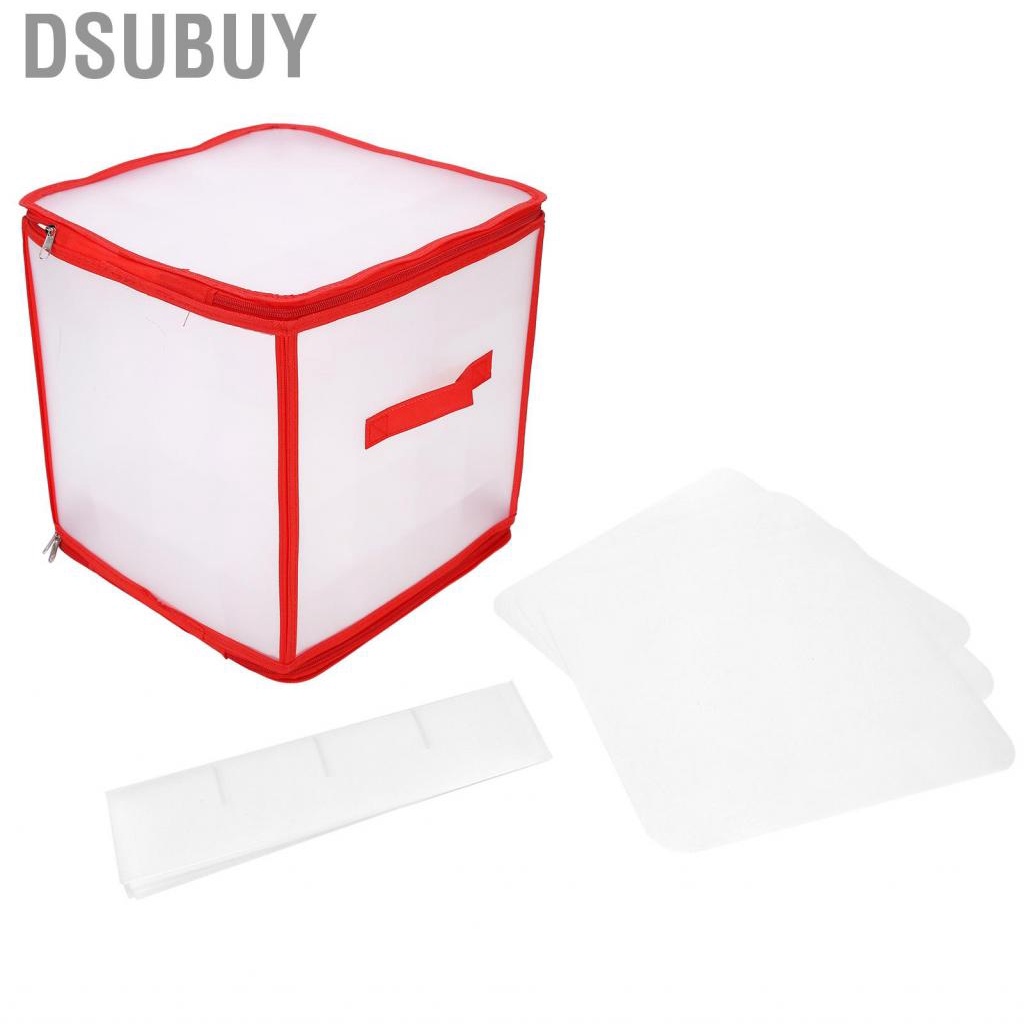 Dsubuy Storage Box Zipper Sealed With Compartments For Office Shopee