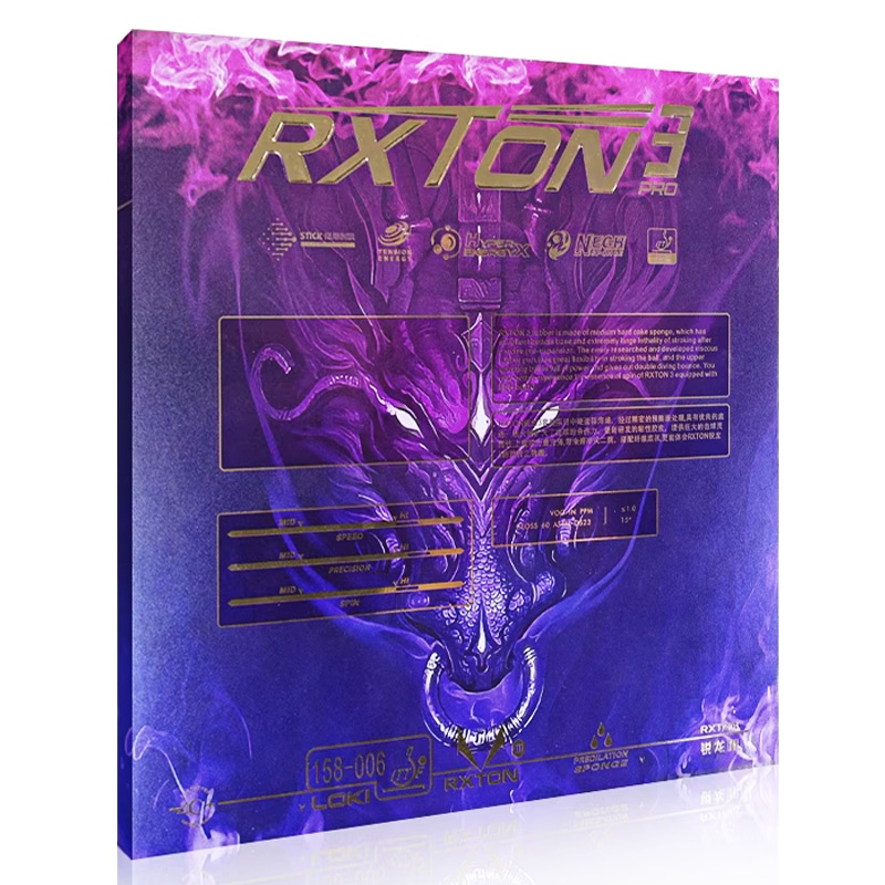 Loki RXTON ใหม่ ยางปิงปอง แบบเหนียว RXOTN 3-Pro 5-Pro 9 | Shopee Thailand