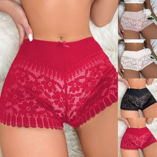 Crotchless Panties Lace See Through Knickers Sexy Underwear G String Open  Crotch 