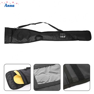 【Anna】Paddle Bag Adjustable Shoulder Black Boat Can Storage 2 Paddle For Canoe