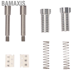 Bamaxis Screw Set Stainless Steel Brass Silver Plated Trident Suitable for TELEFUNKEN ABE Recorders with Thread Diameter of 4.0mm