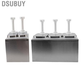 Dsubuy Condiment Pump Station Sauce Dispenser 35ml Extrusion  for Home