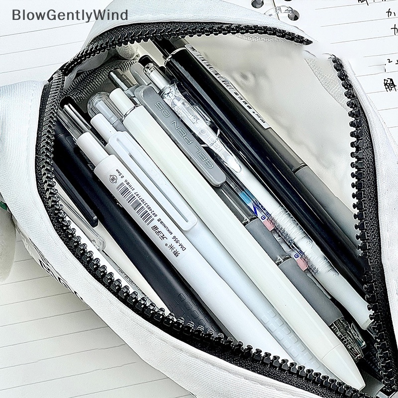 blowgentlywind-กระเป๋าเครื่องเขียน-กระเป๋าดินสอ-ขนาดใหญ่-จุของได้เยอะ-แบบพกพา-ลายการ์ตูนน่ารัก-สําหรับนักเรียน