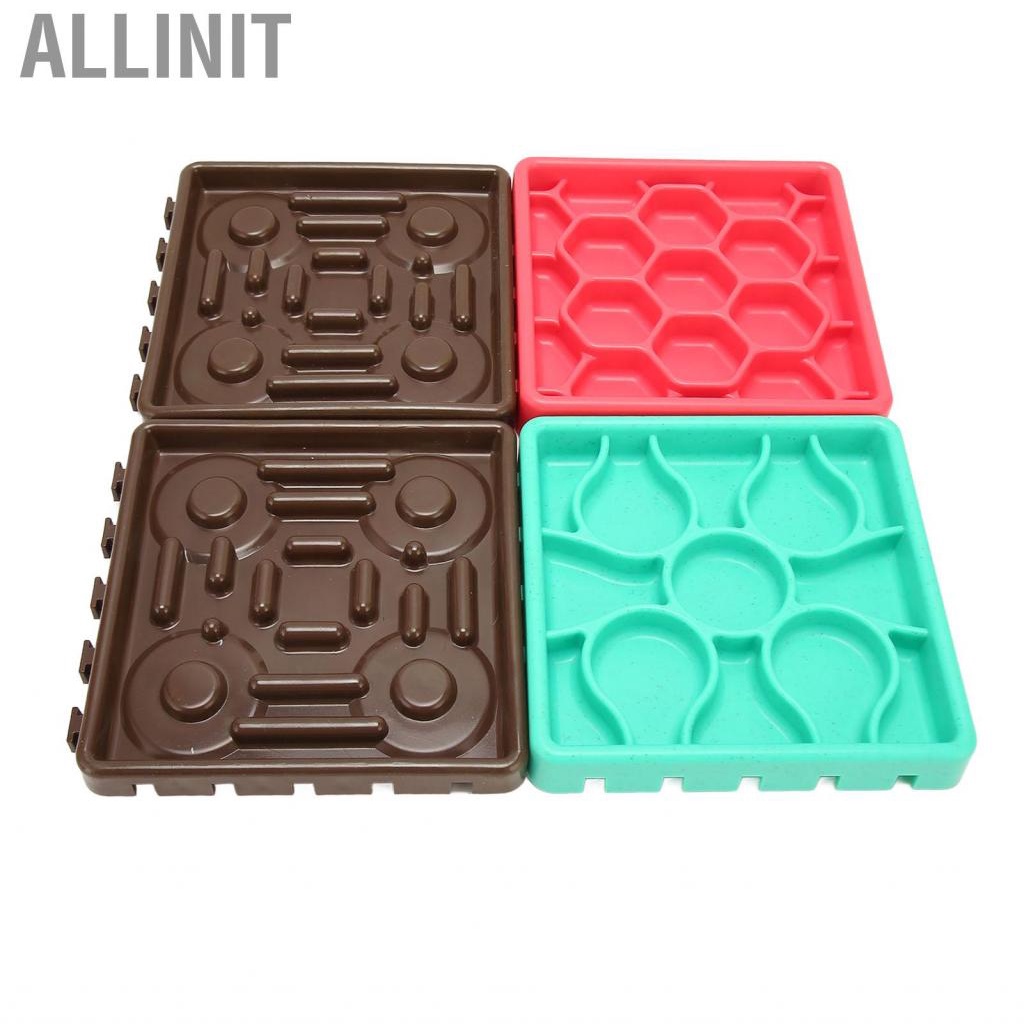 allinit-4pcs-pet-slow-mats-and-trays-anxiety-relief-dog-lick-pad-mat-with-suction-cups-for-dogs-cats