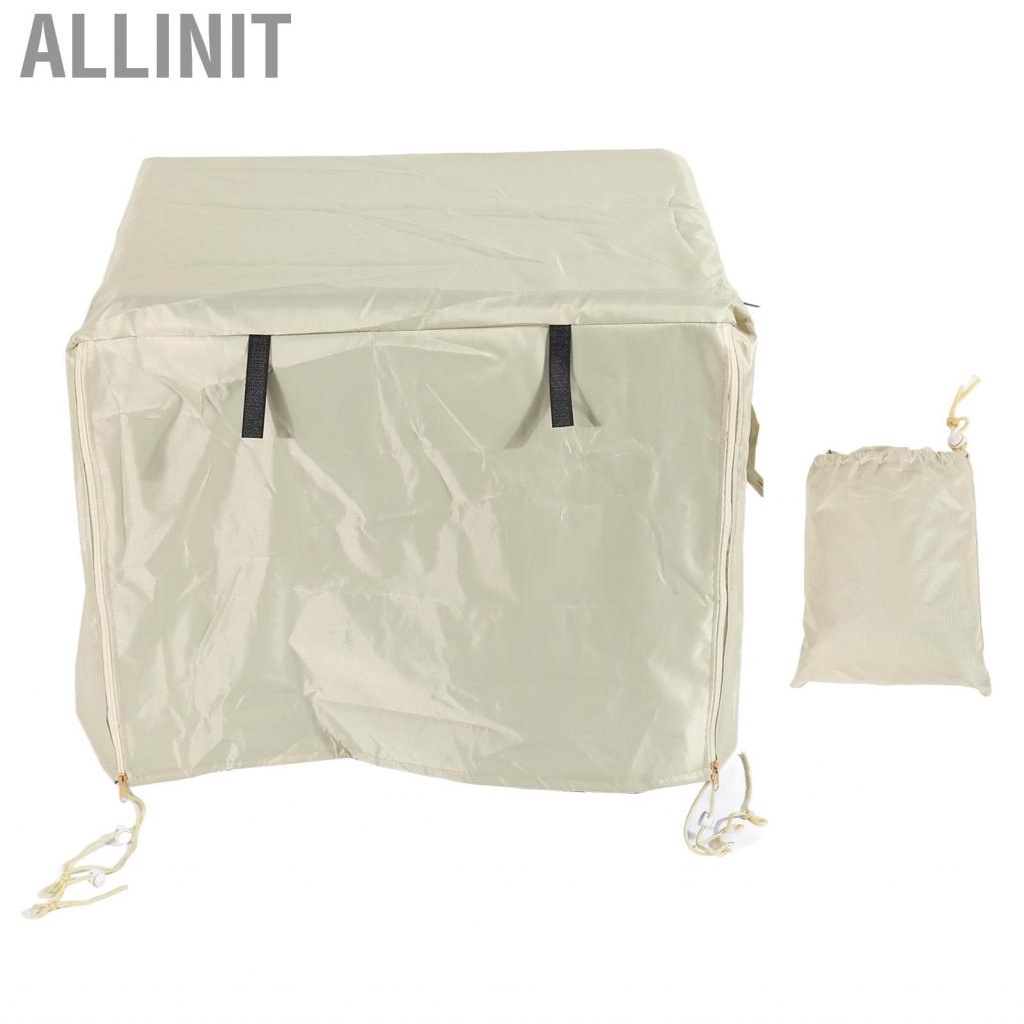 allinit-dog-crate-cover-universal-oxford-cloth-dust-and-weatherproof-kennel-protection-pet-sleeping-bed