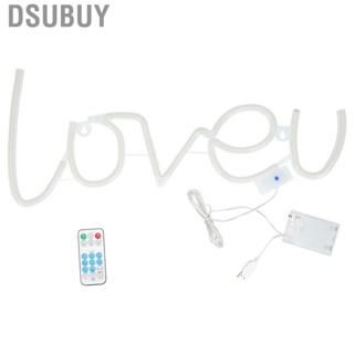 Dsubuy LOVEU Neon Light  Colorful Signs For Home Decoration Proposing Holiday G