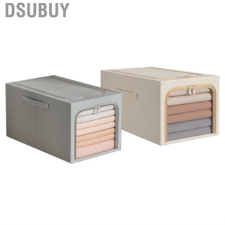 Dsubuy Clothing Storage Box  50L Clothes Bin Large Volume with for Closet