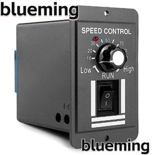 Blueming2 มอเตอร์ควบคุมความเร็ว Dc พลาสติก ทองแดง Dc Brush Motor Governor PWM แบบพกพา สีดํา สําหรับช่างไฟฟ้า