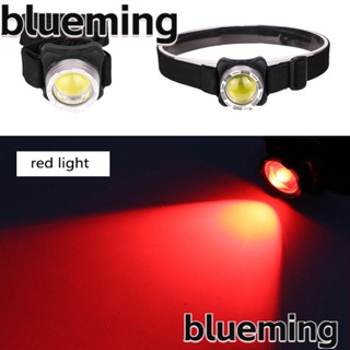 Blueming2 ไฟหน้า LED ขนาดเล็ก แบบชาร์จไฟได้ สีแดง สีขาว
