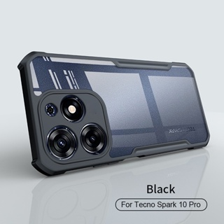 Tecno Spark 10 Pro เคสแข็ง ซิลิโคน กันกระแทก บาง ใส เคสด้านหลัง เคสโทรศัพท์