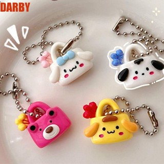 Darby พวงกุญแจ จี้เรซิ่น รูปการ์ตูน My Melody Pompom Purin Cinnamoroll น่ารัก ขนาดเล็ก สําหรับแขวนกระเป๋า