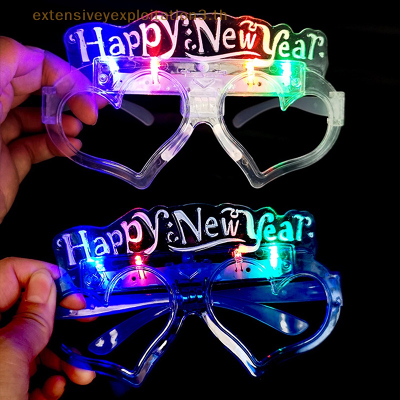 cny-แว่นตากันแดด-สีนีออน-เรืองแสง-สําหรับตกแต่งปาร์ตี้ฮาโลวีน-ปีใหม่-2024