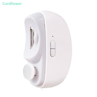 &lt;Cardflower&gt; ปัตตาเลี่ยนไฟฟ้าอัตโนมัติ แบบชาร์จ USB พร้อมไฟ สําหรับเด็ก และผู้ใหญ่ ลดราคา