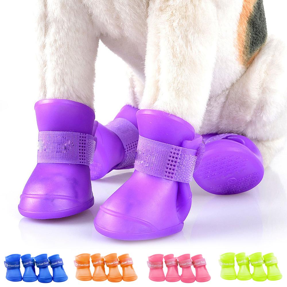 craftseries-รองเท้าบูทยาง-กันฝน-กันน้ํา-กันลื่น-สําหรับสัตว์เลี้ยง-สุนัข-แมว-ขนาดเล็ก-s-xl-m2t7-4-ชิ้น-ต่อชุด