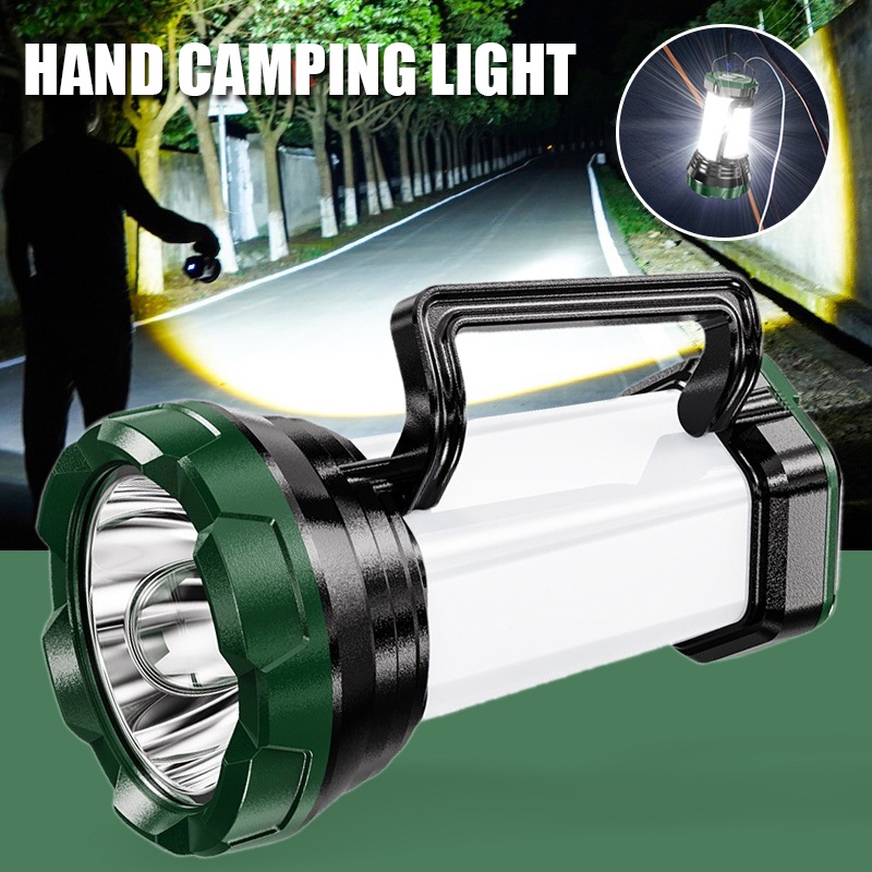 USB Rechargeable Camping Light TypeC Searchlight Emergency Camping