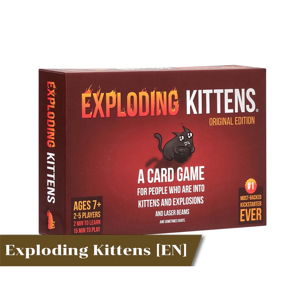 Exploding Kittens [EN] / เหมียวระเบิด [TH] | Shopee Thailand