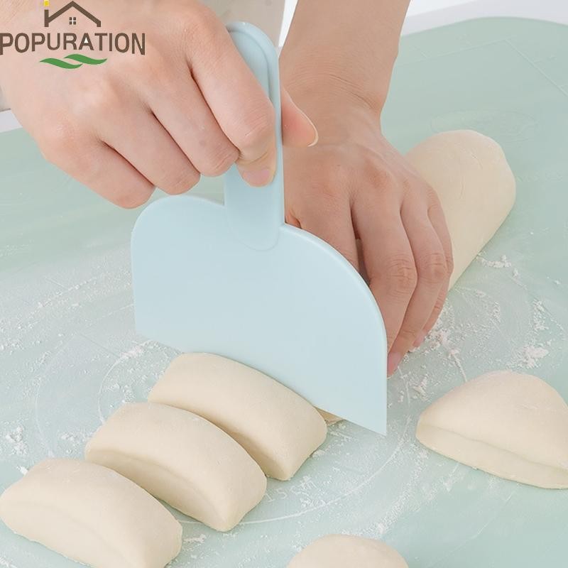 Pop พลาสติกครีมไม้พายขนมปังสําหรับ Bench Scraper ครัวเบเกอรี่เครื่องมือ ...