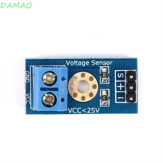 Damao โมดูลเซนเซอร์แรงดันไฟฟ้า DC 0-25V สําหรับทดสอบอิฐอิเล็กทรอนิกส์ DIY