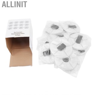 Allinit Water Fountain Filters Pet Replacement Filter Impurities for 81oz Fountains