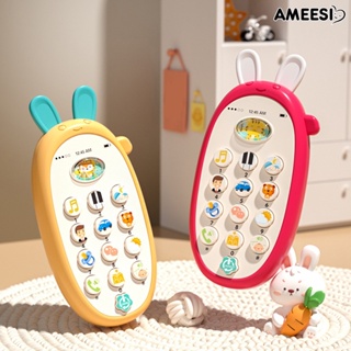 Ameesi โทรศัพท์ยางกัดปริศนา เพื่อการเรียนรู้ เพื่อสุขภาพ สําหรับเด็ก