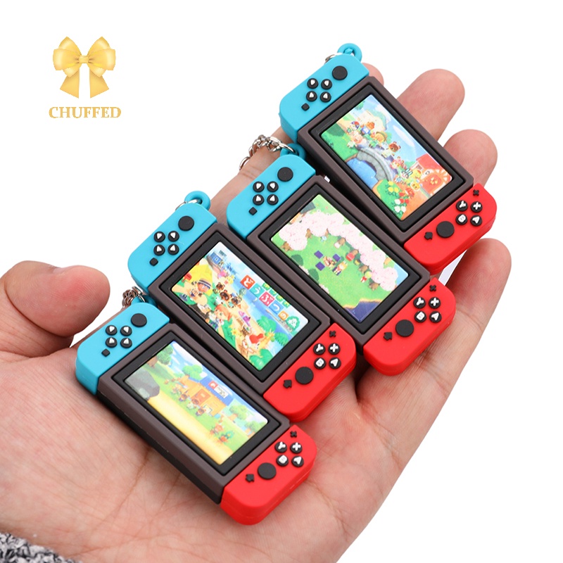 chuffed-gt-2020-ใหม่-nintendo-switch-พวงกุญแจรถแฟชั่น-ยางนุ่ม-pvc-พวงกุญแจ-c