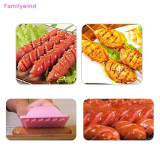 Familywind&gt; เครื่องมือหั่นไส้กรอก ฮอทดอก แฮม สําหรับทําบาร์บีคิว ตั้งแคมป์กลางแจ้ง