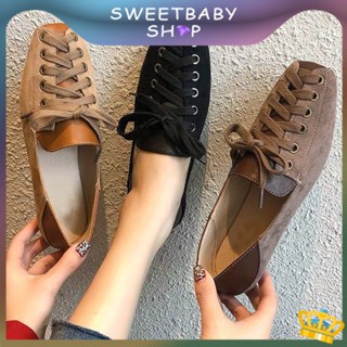 Sweetbaby💋ส่งเร็ว🚚รองเท้า ส้นแบน ปากตื้น แฟชั่นฤดูใบไม้ผลิ และฤดูร้อน สําหรับผู้หญิง 2023