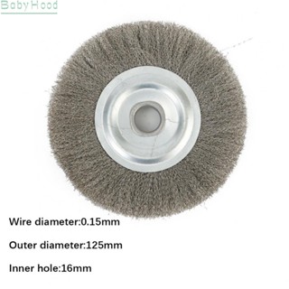 【Big Discounts】Wire Wheel Brush Crimped Grinder Stainless Steel 1pc Abrasive Bench Durable#BBHOOD