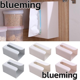 Blueming2 กล่องใส่กระดาษทิชชู่ แบบติดผนัง มีกาวในตัว สําหรับห้องน้ํา ห้องครัว