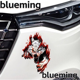 Blueming2 สติกเกอร์ PVC กันน้ํา กันรอยขีดข่วน สําหรับตกแต่งรถยนต์ รถจักรยานยนต์