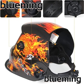 Blueming2 หมวกกันน็อคเชื่อม แบตเตอรี่ PP Li เซนเซอร์โค้ง TIG MIG เชื่อมฮู้ด ปรับความมืดอัตโนมัติ